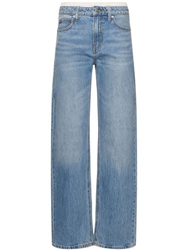 Jeans Dritti Vita Media Relaxed Fit - ALEXANDER WANG - Modalova