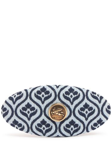 Fiorellini Jacquard Hairclip - ETRO - Modalova