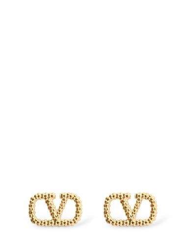 Vlogo Signature Stud Earrings - VALENTINO GARAVANI - Modalova