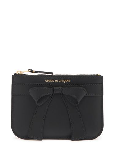 Cartera De Piel Con Cremallera - COMME DES GARÇONS WALLET - Modalova