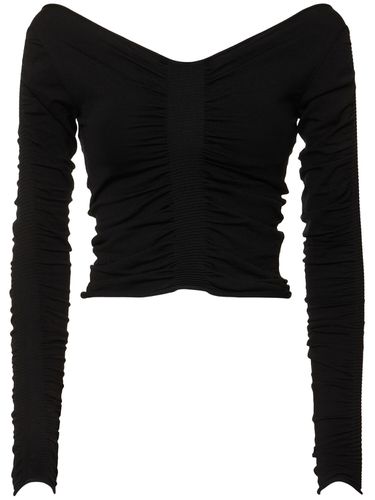 V Neck Knitted Top - ALEXANDER WANG - Modalova