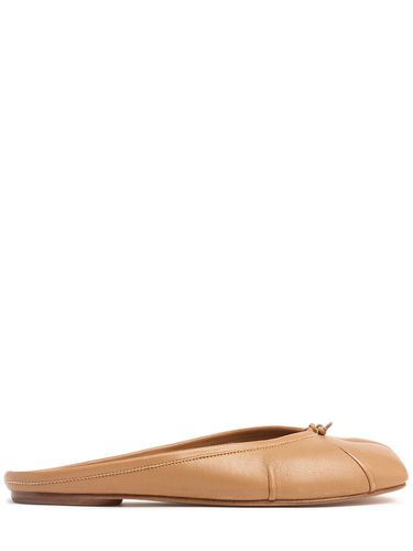 Mm Tabi Leather Ballerina Mules - MAISON MARGIELA - Modalova