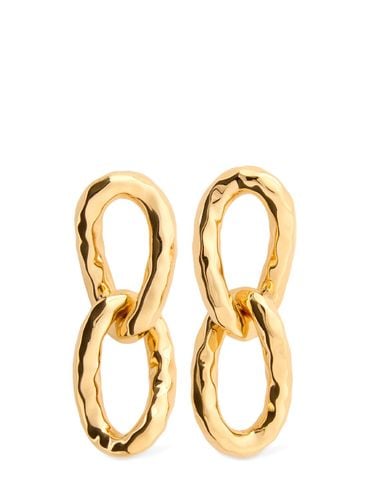 Hammered Chain Earrings - JIL SANDER - Modalova