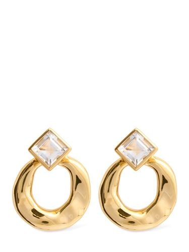 Link Topaz Stud Earrings - NINA GORDON - Modalova