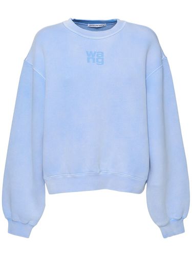 Essential Terry Crew Sweatshirt - ALEXANDER WANG - Modalova