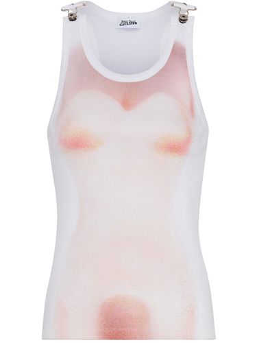 Geripptes Tanktop Aus Baumwolle „le Classique“ - JEAN PAUL GAULTIER - Modalova