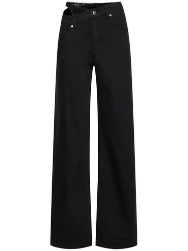 Dip Side Jeans W/ Underwear Detail - ALEXANDER WANG - Modalova