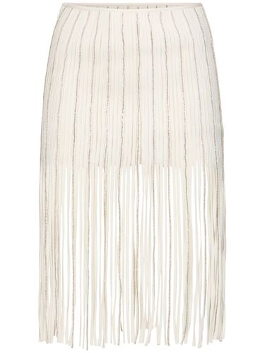 Embellished Midi Skirt - BLUMARINE - Modalova