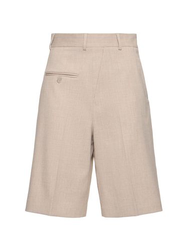 Tailored Viscose Blend Shorts - MM6 MAISON MARGIELA - Modalova