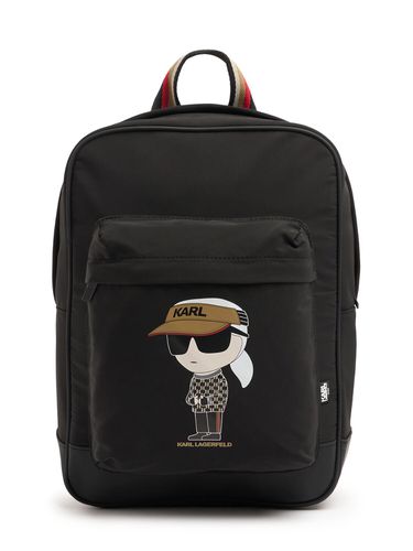 Mochila De Poliéster - KARL LAGERFELD - Modalova