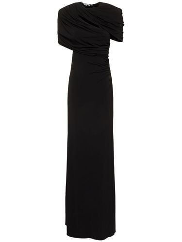 Vestido De Jersey Drapeado - STELLA MCCARTNEY - Modalova