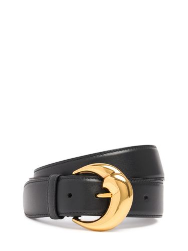 Paisley Buckle Leather Belt - ETRO - Modalova