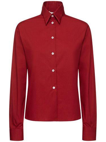 Cotton Poplin Shirt - BALLY - Modalova