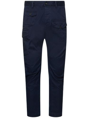 Sexy Stretch Cotton Cargo Pants - DSQUARED2 - Modalova