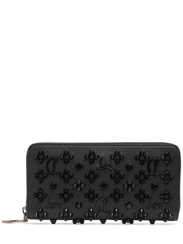 Panettone Leather Wallet - CHRISTIAN LOUBOUTIN - Modalova