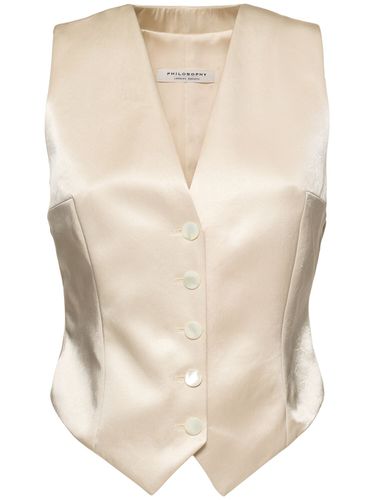 Duchesse Vest - PHILOSOPHY DI LORENZO SERAFINI - Modalova