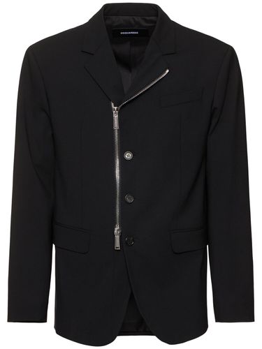 D2 Headquarter Relaxed Shoulder Blazer - DSQUARED2 - Modalova