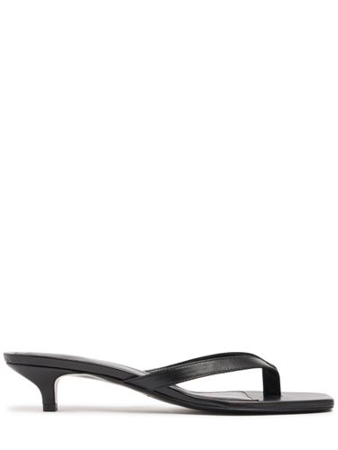 Mm Leather Thong Sandals - TOTEME - Modalova