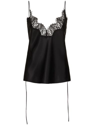 Silk Lace Camisole Top - RÓHE - Modalova