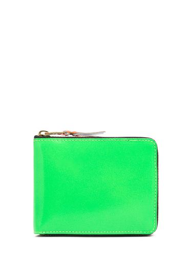 Cartera De Piel Con Cremallera - COMME DES GARÇONS WALLET - Modalova