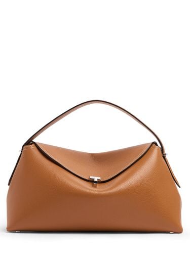 T-lock Grain Leather Top Handle Bag - TOTEME - Modalova