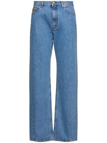 Nariida Sayula Denim Wide Jeans - BLAZÉ MILANO - Modalova