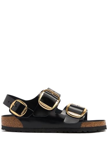 Milano Big Buckle Patent Leather Sandals - BIRKENSTOCK - Modalova