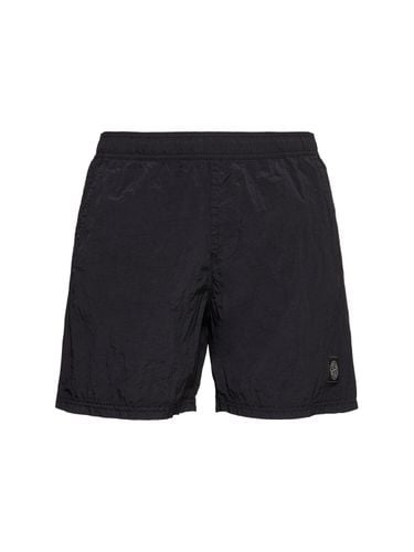 Logo Patch Shorts - STONE ISLAND - Modalova