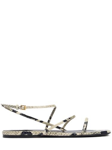 Loop Python Print Flat Sandals - KHAITE - Modalova