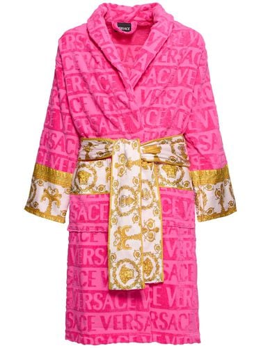 Barocco & Robe Bathrobe - VERSACE - Modalova