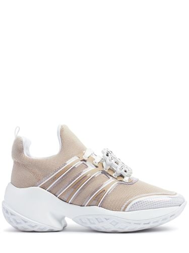 Mm Viv Run Crystal & Tech Sneakers - ROGER VIVIER - Modalova