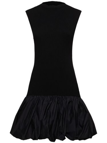 Rocky Ruffled Knit Mini Dress - ROTATE - Modalova