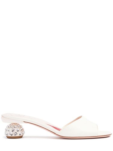 Mules Jewel Heel In Pelle 45mm - ROGER VIVIER - Modalova