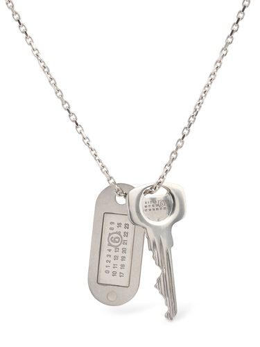 Mm6 Key Necklace - MM6 MAISON MARGIELA - Modalova