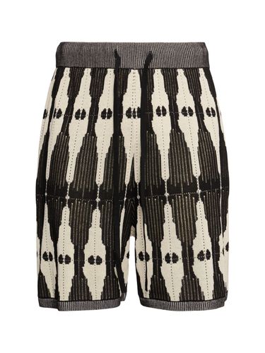 Ritual Jacquard Knit Shorts - COMMAS - Modalova