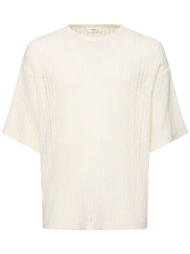 Pointelle Knit T-shirt - COMMAS - Modalova