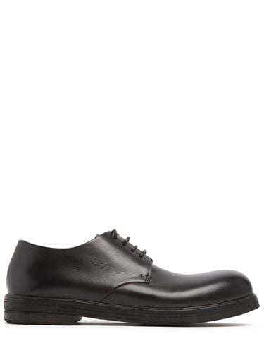 Zucca Zeppa Leather Derby Shoes - MARSELL - Modalova