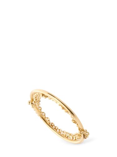 Threesome 18kt Gold Thin Ring - LIL MILAN - Modalova