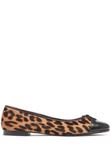 Mm Cap-toe Leather Ballerina Flats - TORY BURCH - Modalova