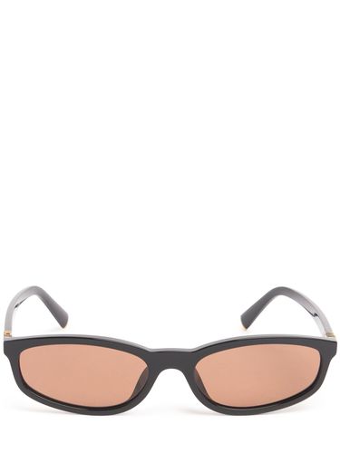 Regard Oval Acetate Sunglasses - MIU MIU - Modalova