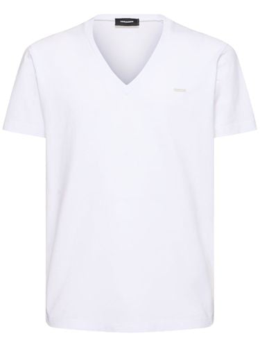 Cool Fit Cotton T-shirt - DSQUARED2 - Modalova