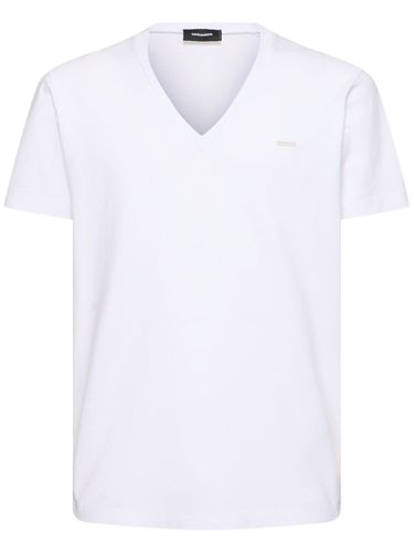 T-shirt Cool Fit In Cotone - DSQUARED2 - Modalova