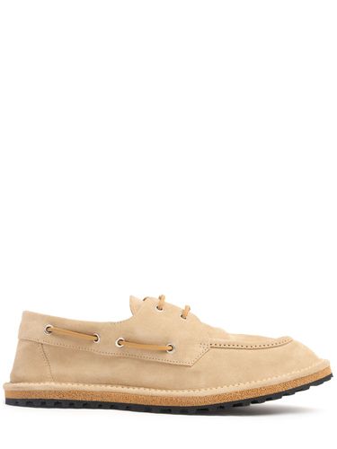 Suede Lace-up Loafers - DRIES VAN NOTEN - Modalova