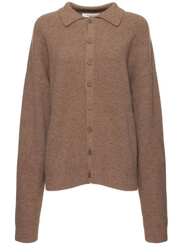 Wool & Cashmere Cardigan - AYA MUSE - Modalova