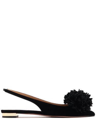 Mm Couturier Slingback Flats - AQUAZZURA - Modalova