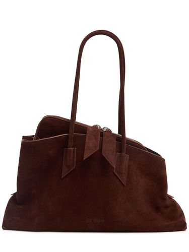 La Passeggiata Suede Tote Bag - THE ATTICO - Modalova