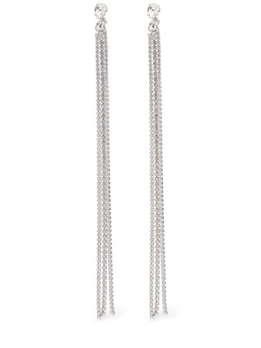 Crystal Pendent Earrings - JIL SANDER - Modalova