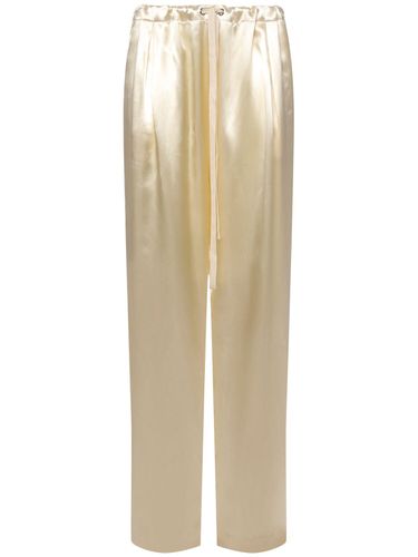 Trenton Shiny Viscose Pants - KHAITE - Modalova