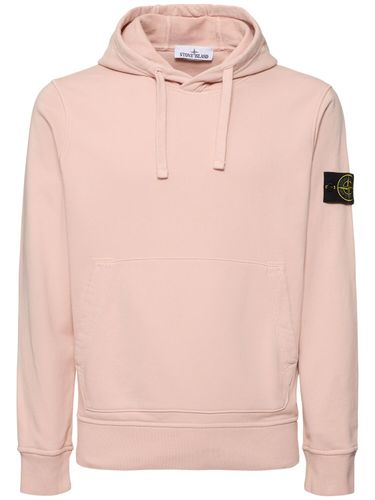 Hooded Cotton Sweatshirt - STONE ISLAND - Modalova