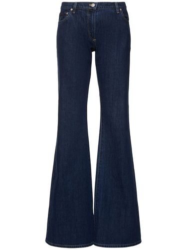 Cotton Denim Flared Jeans - ASPESI - Modalova